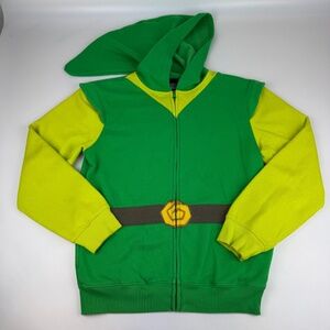 The Legend of Zelda Adult Size M Windwaker Full Zip Sweatshirt Cosplay